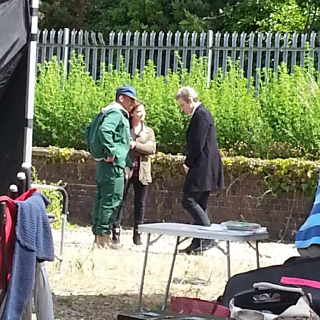 Illustration for article titled A smallish update on today's Doctor Who filming